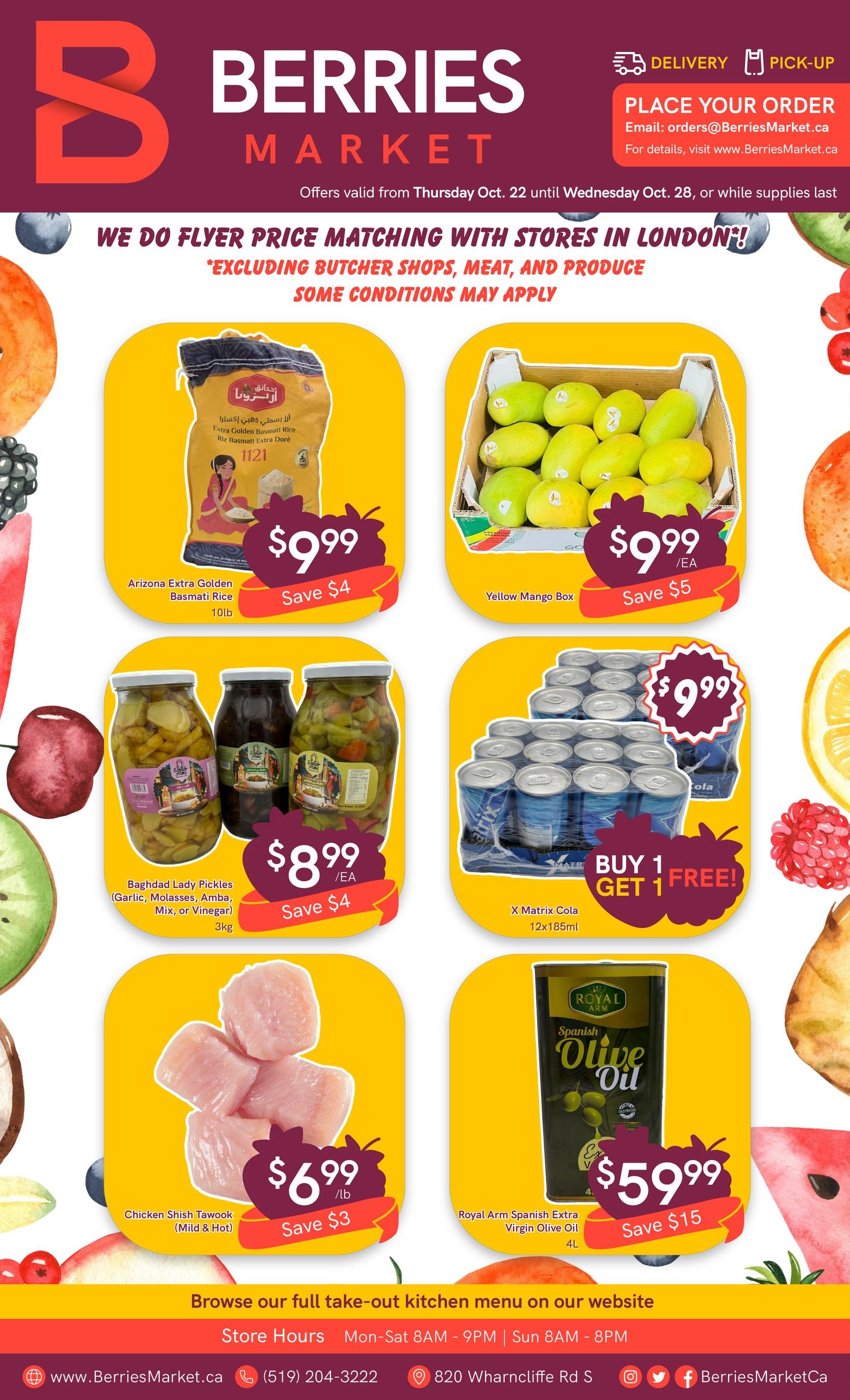 Berries Market flyer page 1