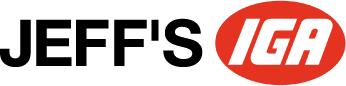 Jeff's IGA logo