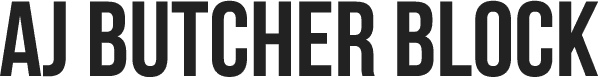 AJ Butcher Block logo