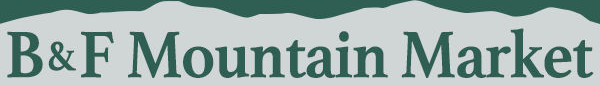 B & F Mountain Market logo