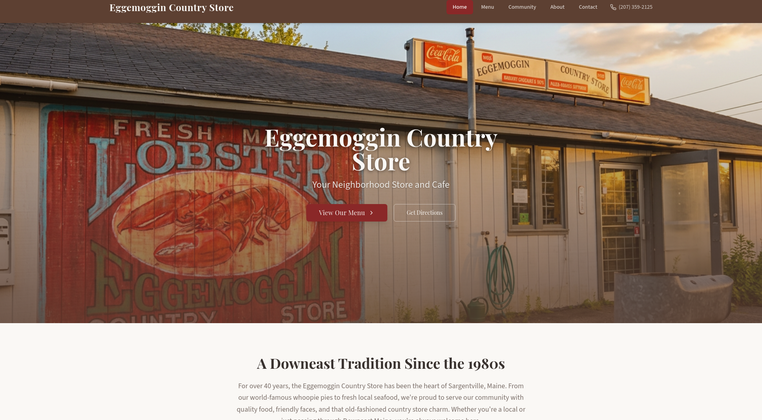 Eggemoggin Country Store logo