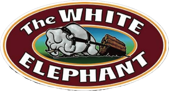 The White Elephant logo