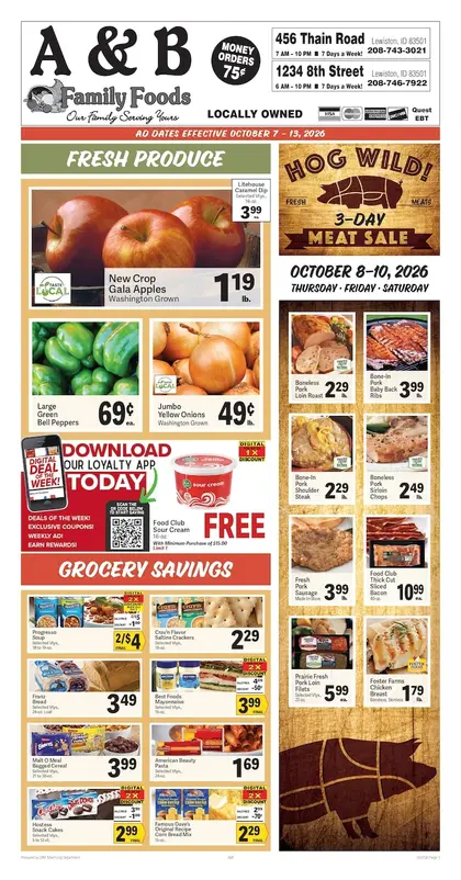 A&B Family Foods Weekly Ad