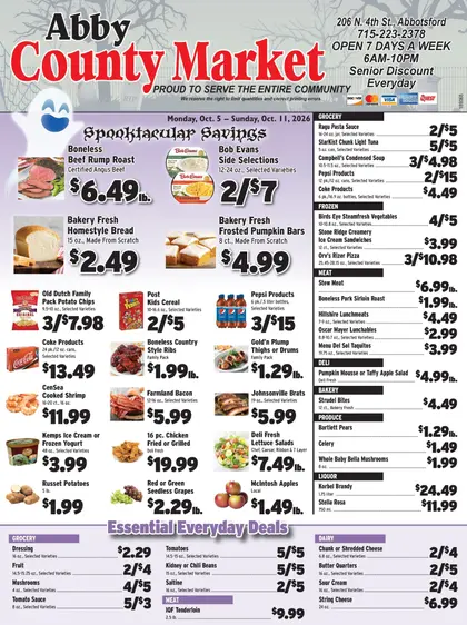 Abby County Market Weekly Ad