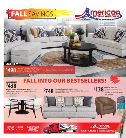 American Furniture Warehouse Weekly Ad