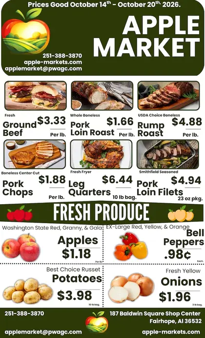 Apple Market Fairhope Weekly Ad