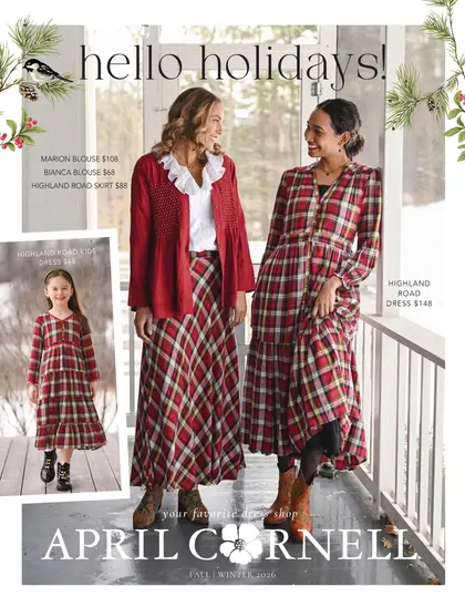 April Cornell Fall Winter Catalog Weekly Ad