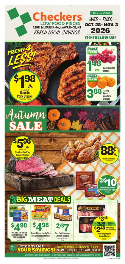 Checkers Foods Weekly Ad