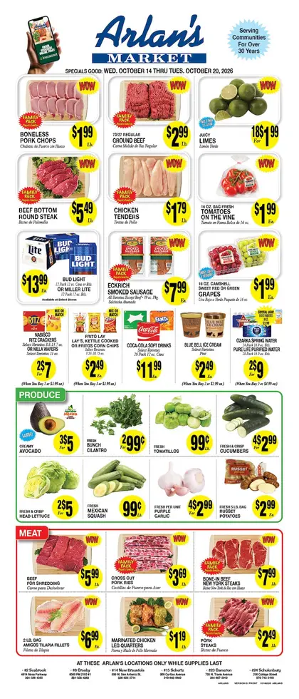 Arlan's Market Weekly Ad