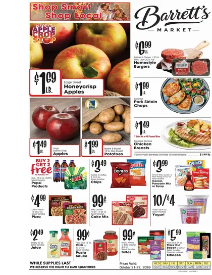 Barrett's Foodtown Weekly Ad