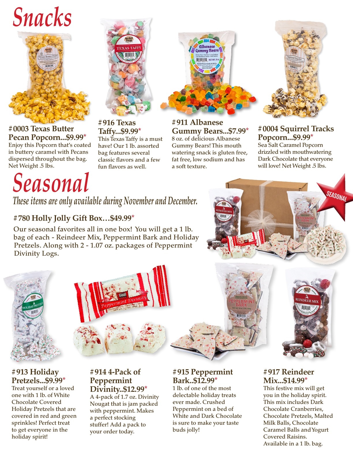 Berdoll Pecan Farm weekly ad page 13