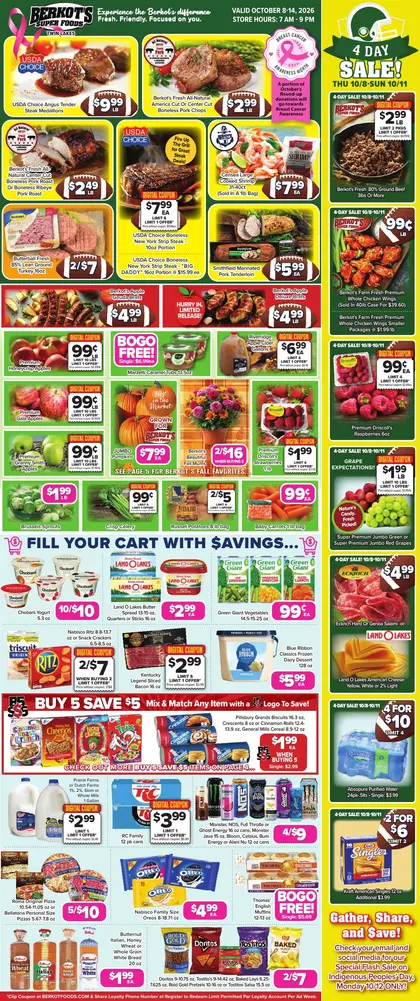 Berkot's Super Foods Weekly Ad