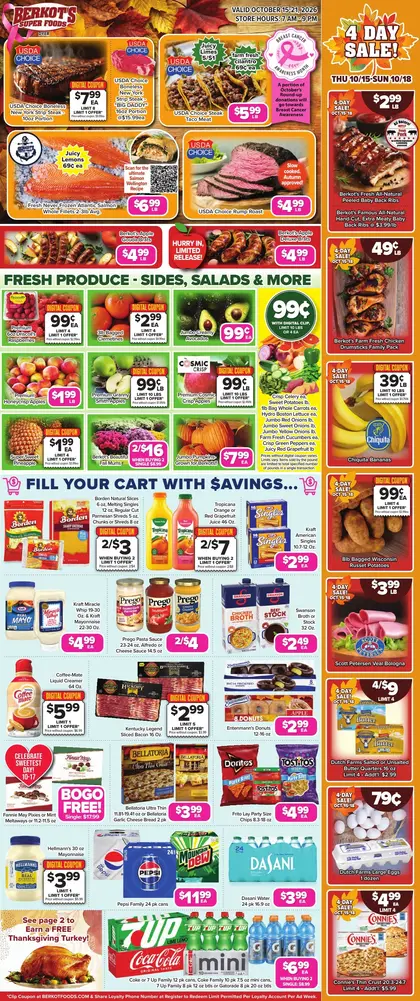 Berkot's Super Foods Weekly Ad