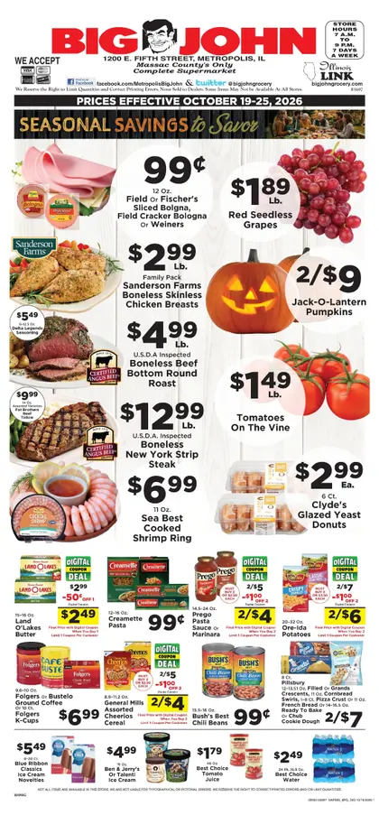Big John's Super Market Weekly Ad