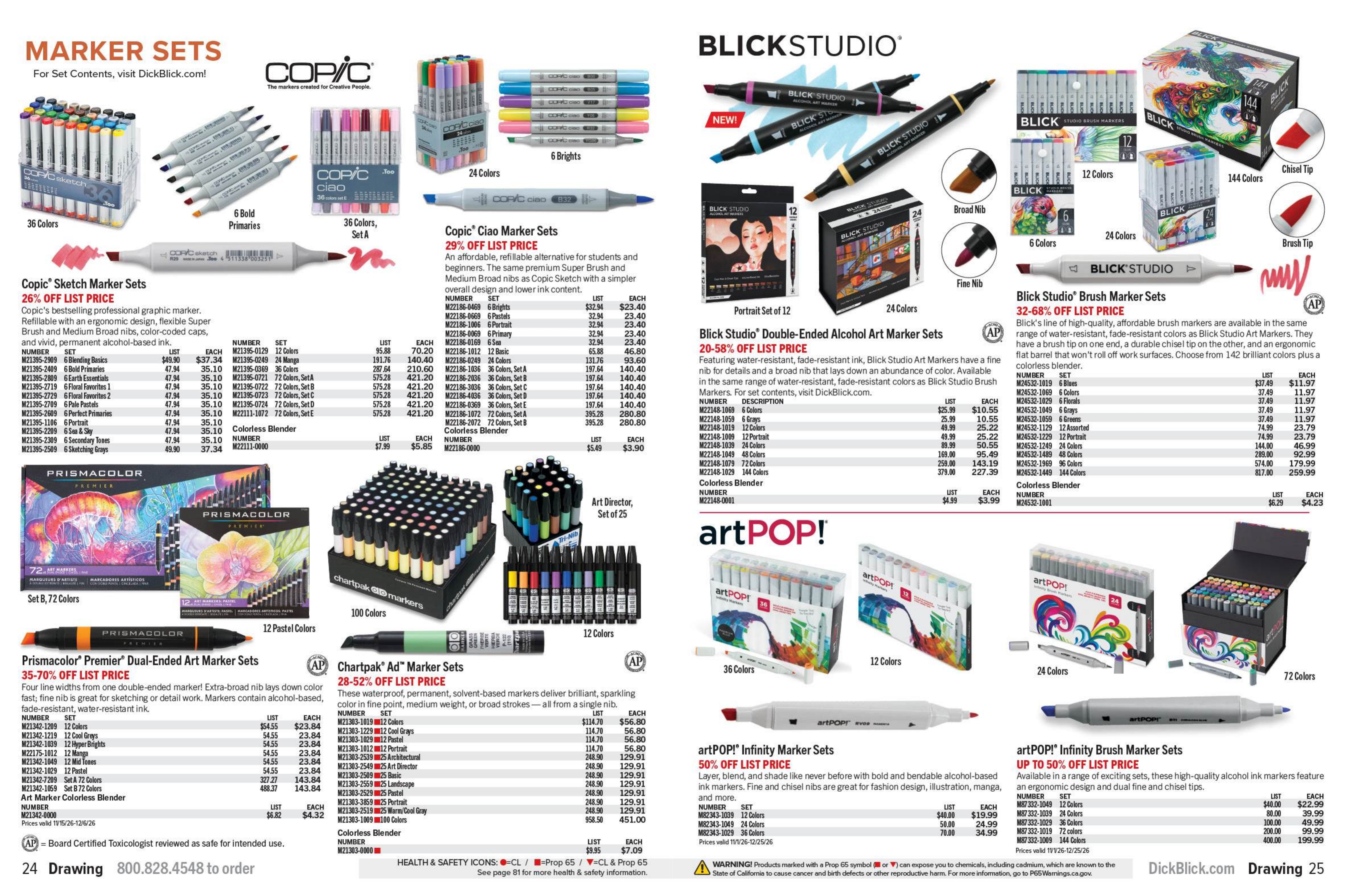 BLICK Art Materials weekly ad page 13