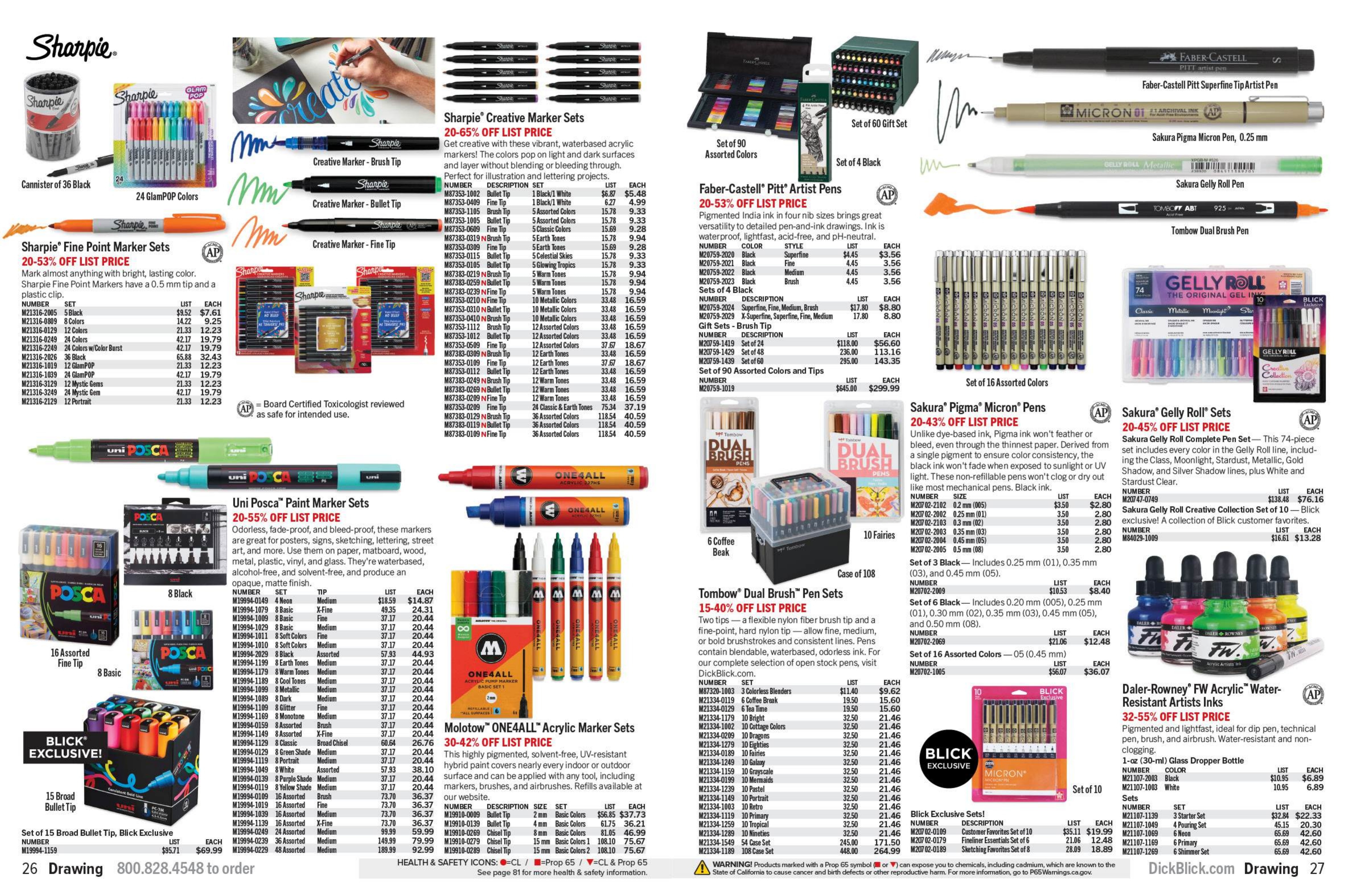 BLICK Art Materials weekly ad page 14