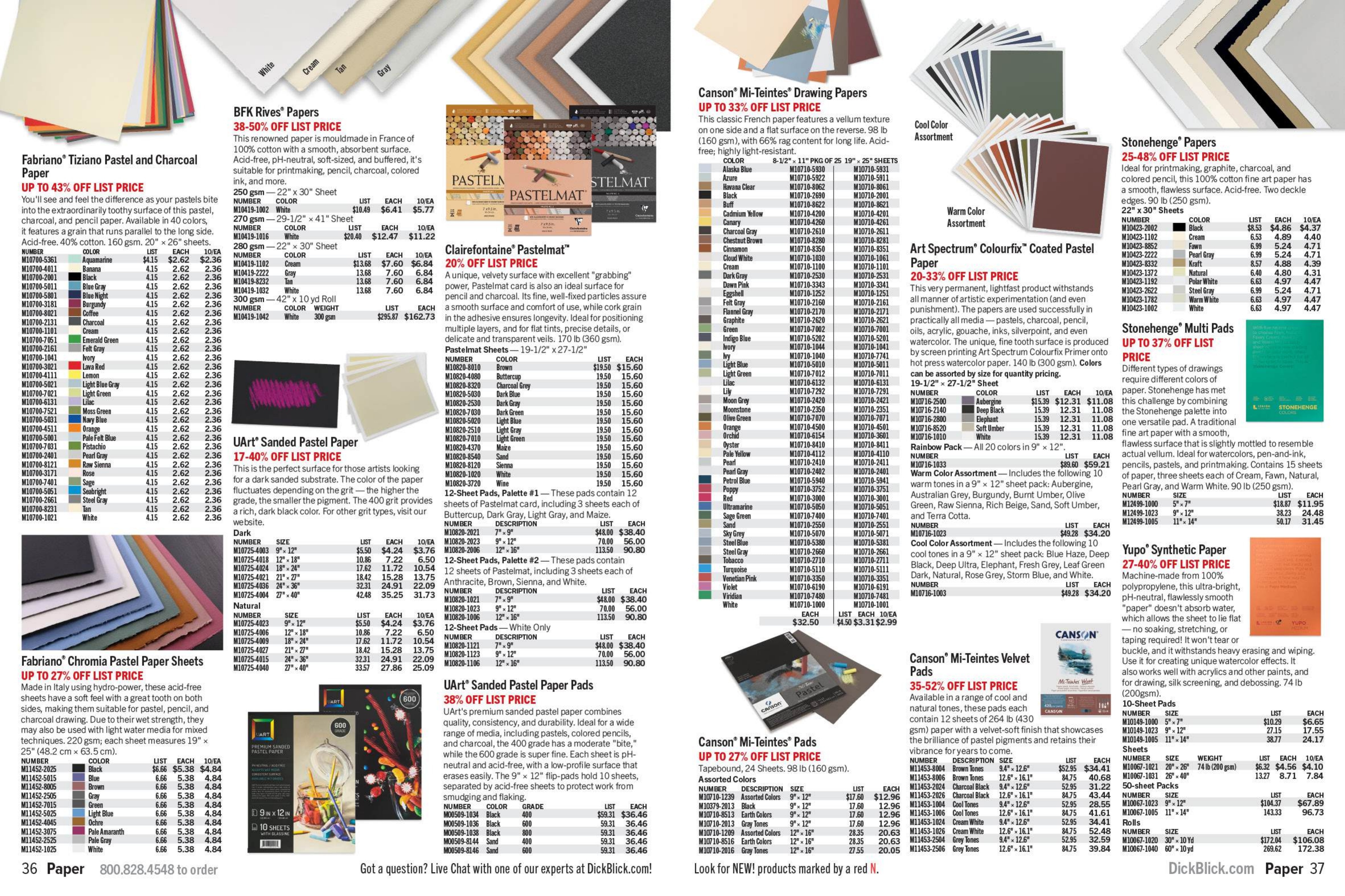 BLICK Art Materials weekly ad page 19