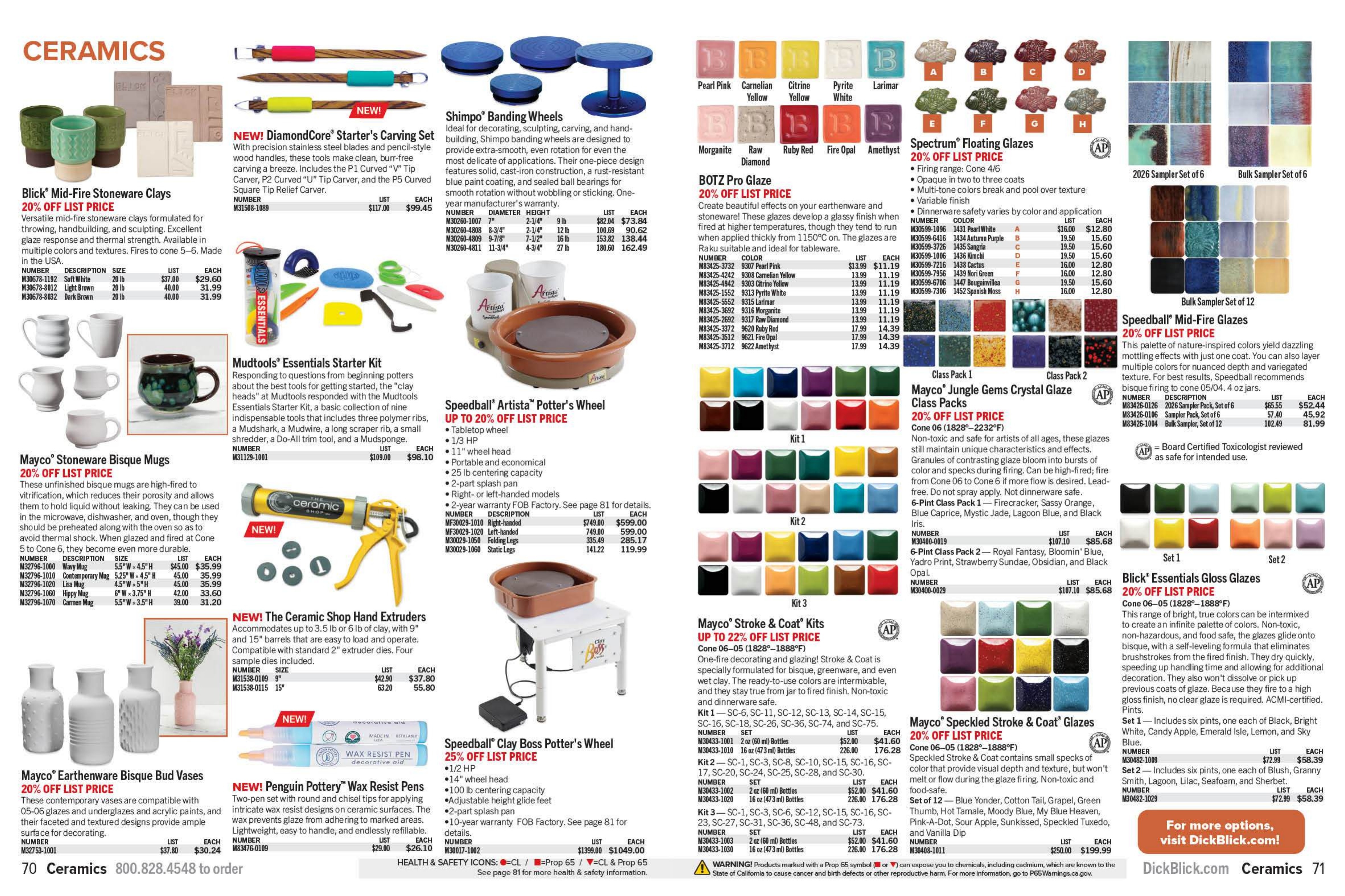 BLICK Art Materials weekly ad page 36