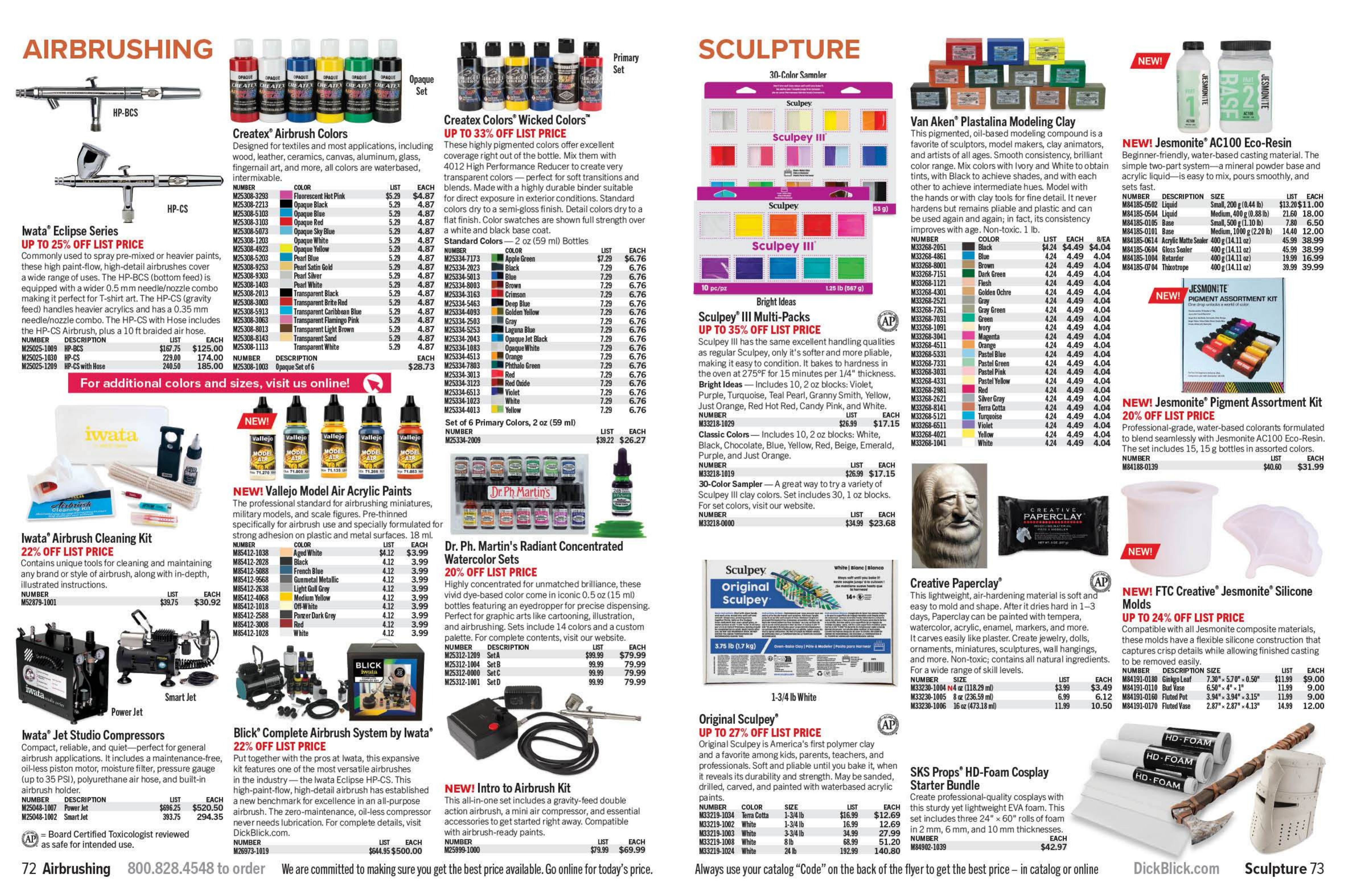 BLICK Art Materials weekly ad page 37
