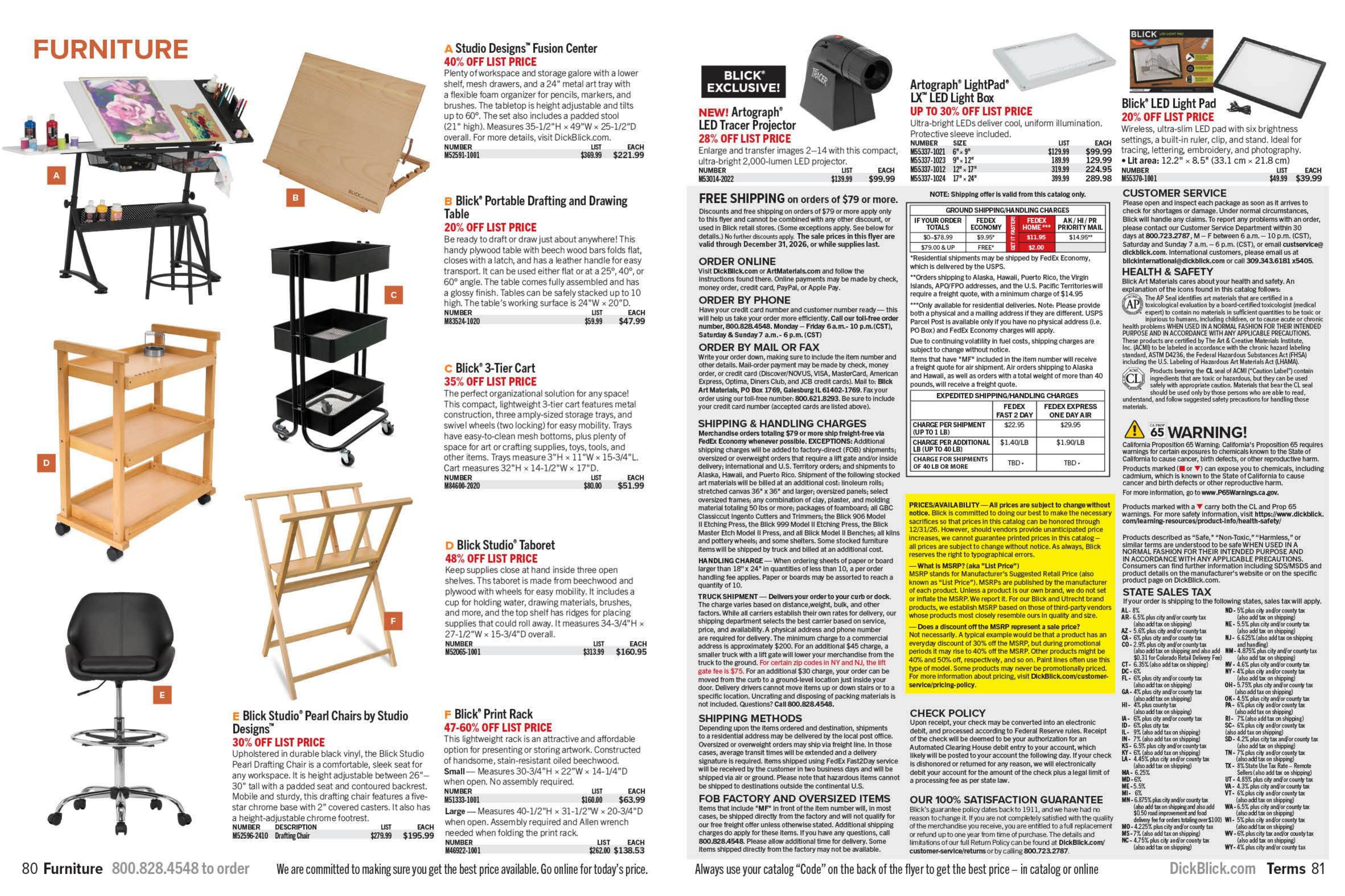 BLICK Art Materials weekly ad page 41