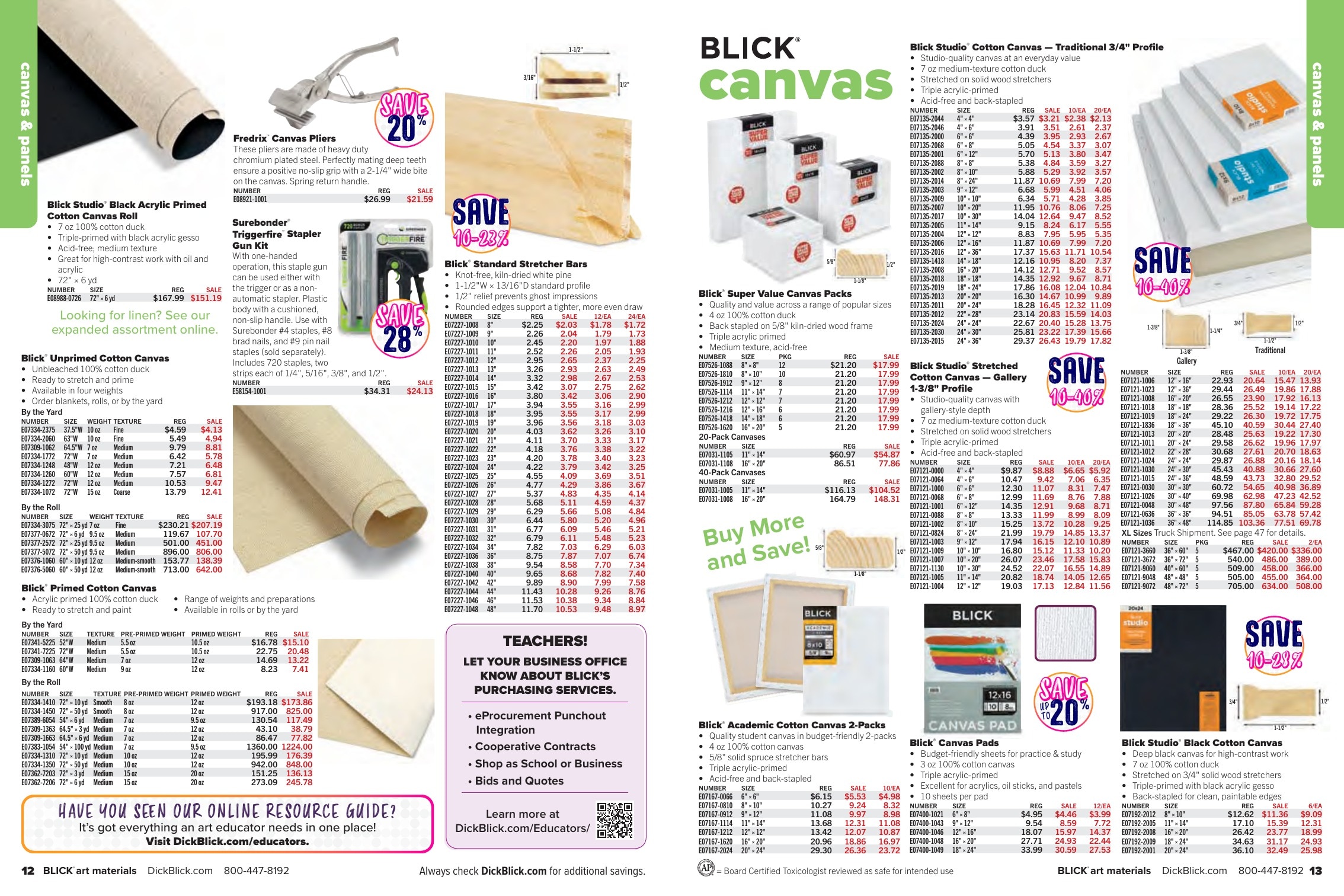 BLICK Art Materials weekly ad page 7