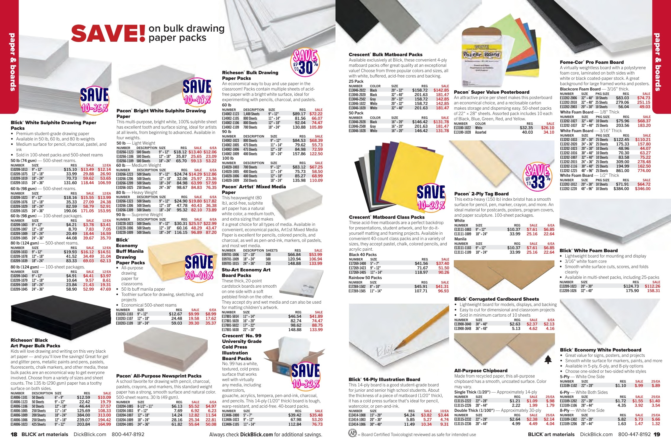 BLICK Art Materials weekly ad page 10
