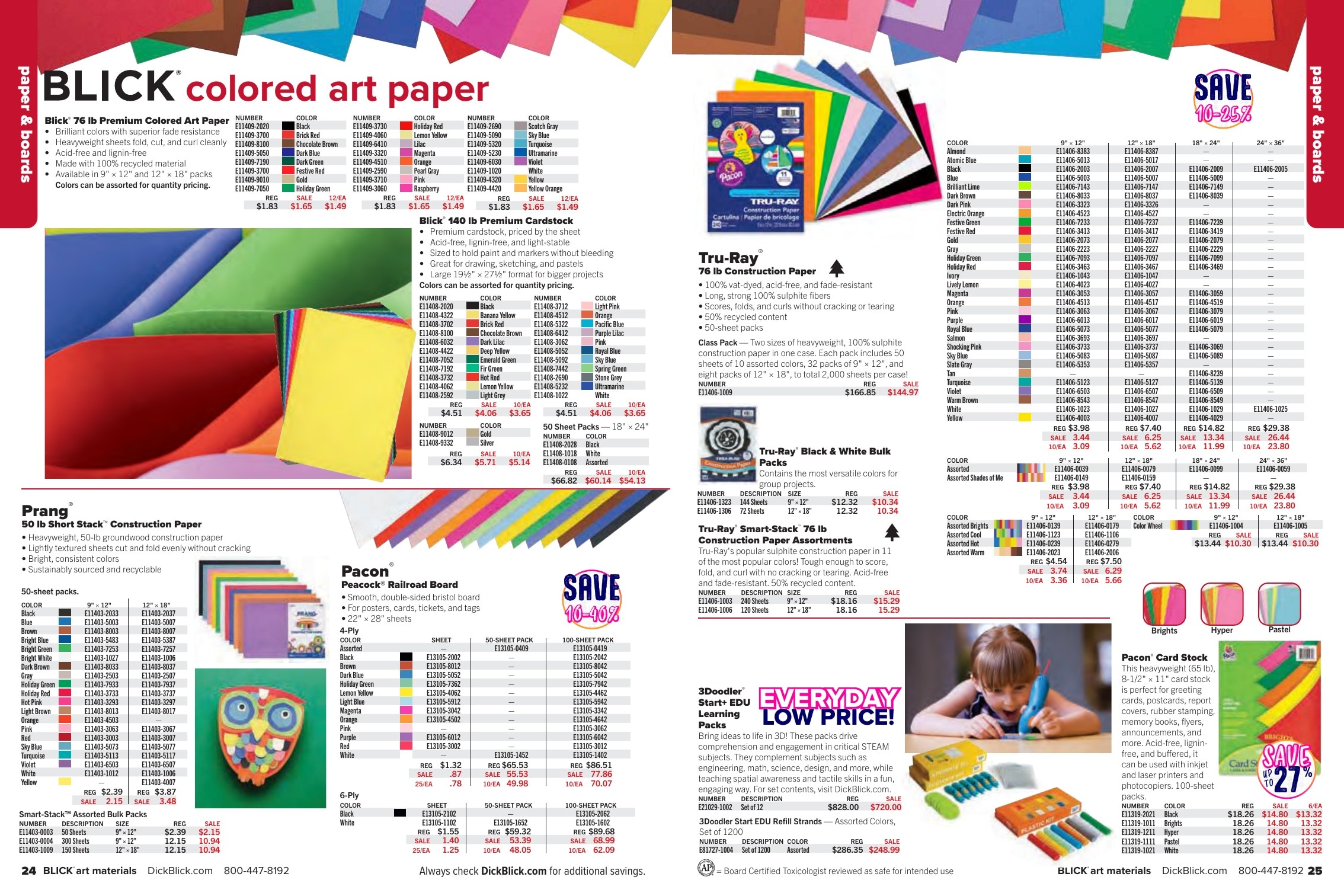 BLICK Art Materials weekly ad page 13