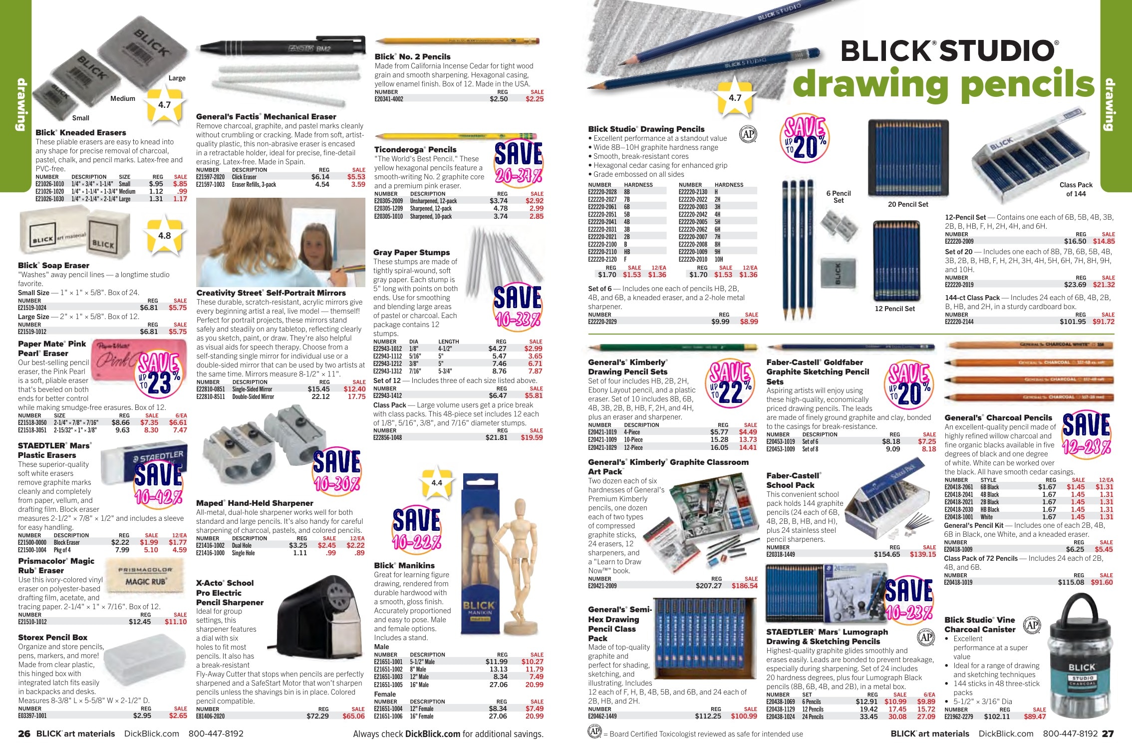 BLICK Art Materials weekly ad page 14