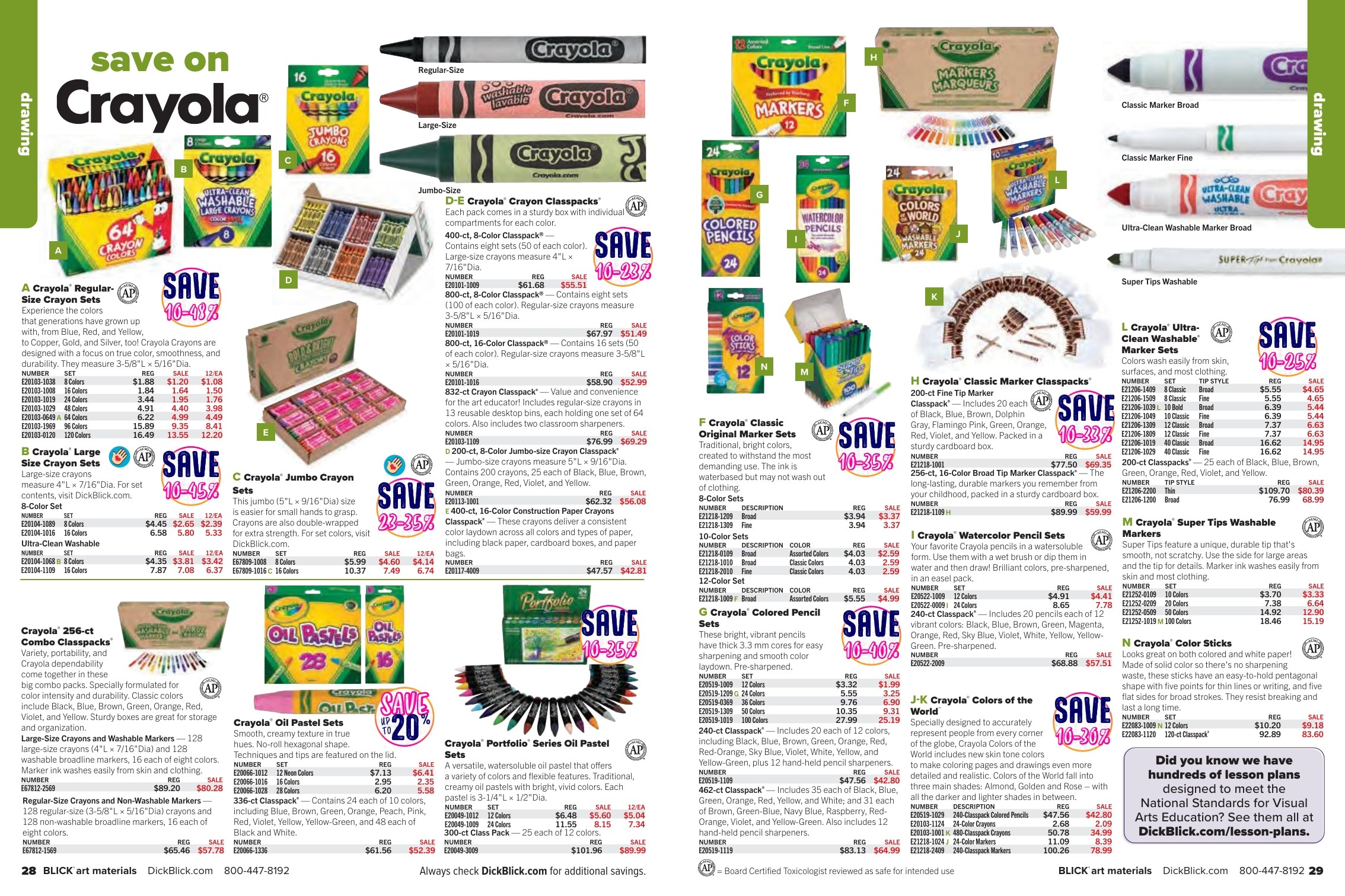 BLICK Art Materials weekly ad page 15