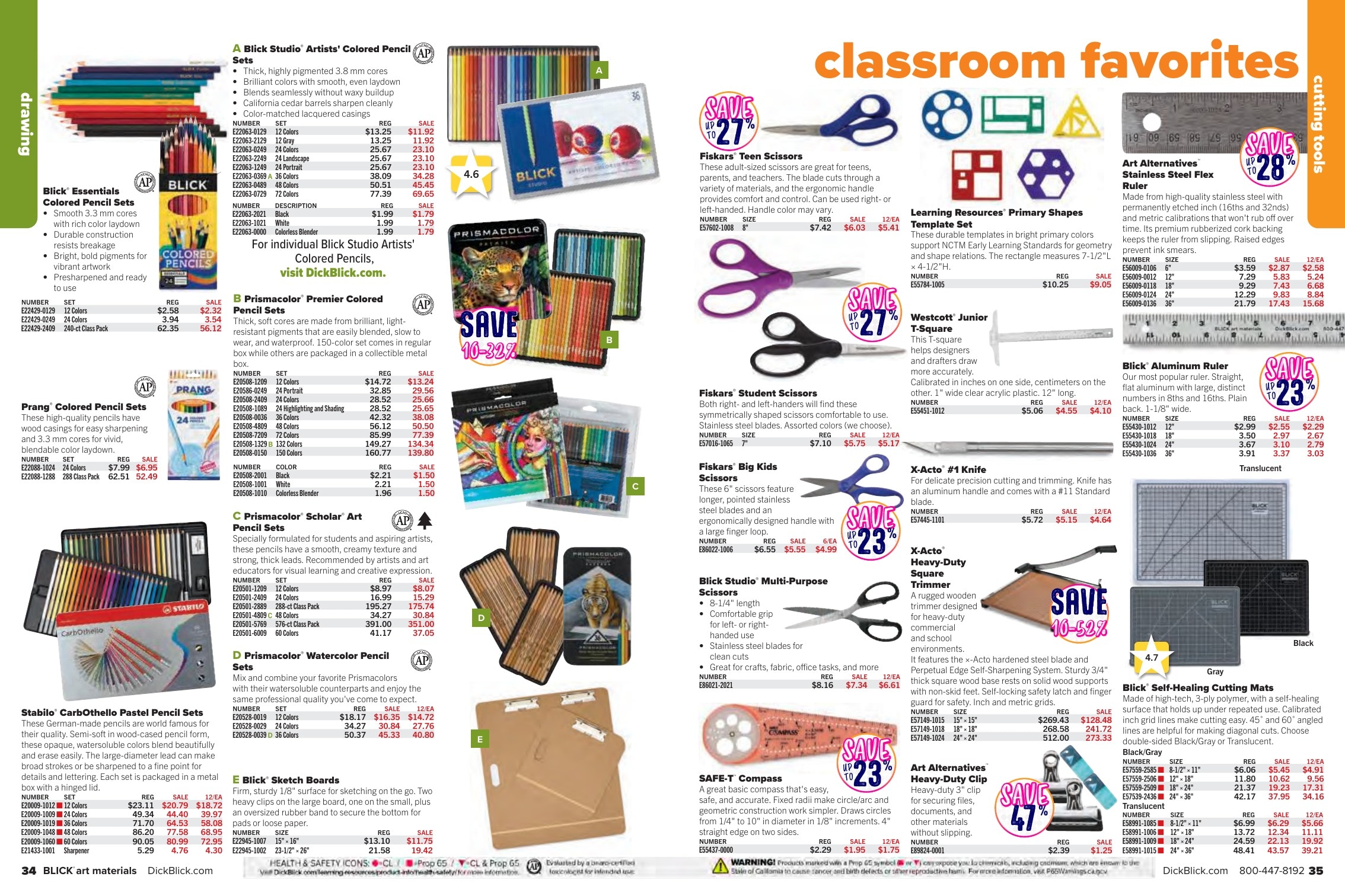 BLICK Art Materials weekly ad page 18