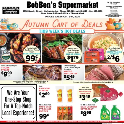 Bobben's Supermarket Weekly Ad