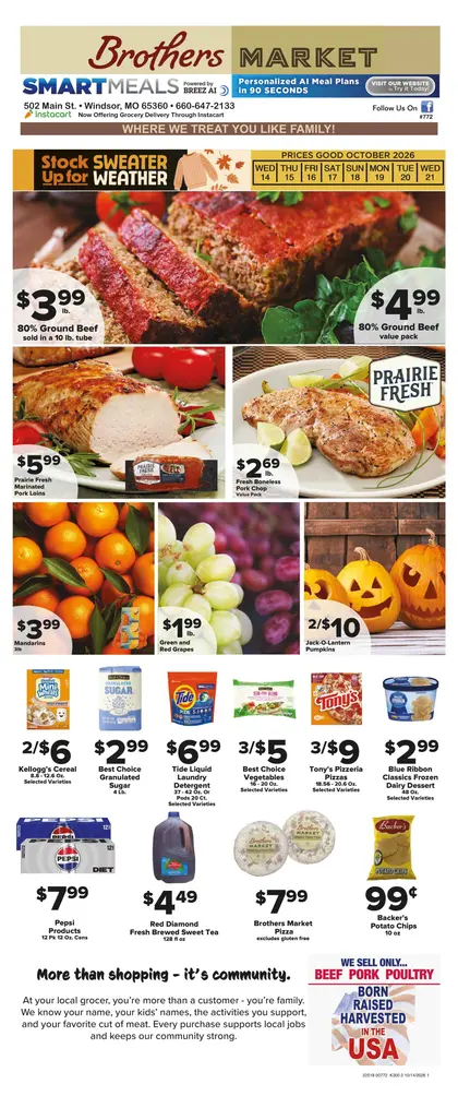 Brothers Market Weekly Ad