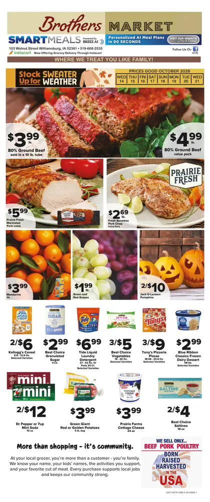 Brothers Market Weekly Ad