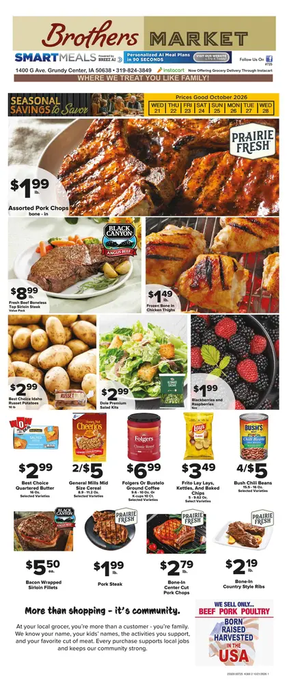 Brothers Market Weekly Ad