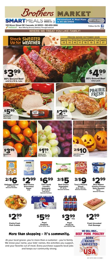 Brothers Market Weekly Ad