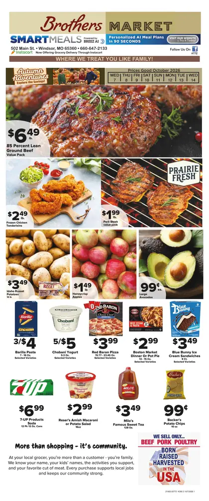 Brothers Market Weekly Ad