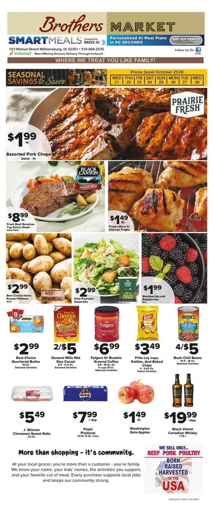 Brothers Market Weekly Ad