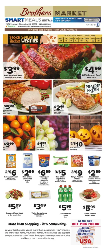 Brothers Market Weekly Ad