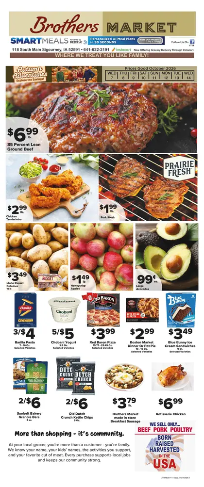 Brothers Market Weekly Ad