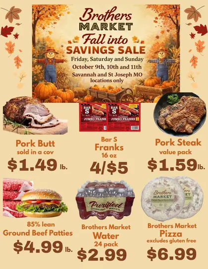 Brothers Market 3 Day Sale Weekly Ad