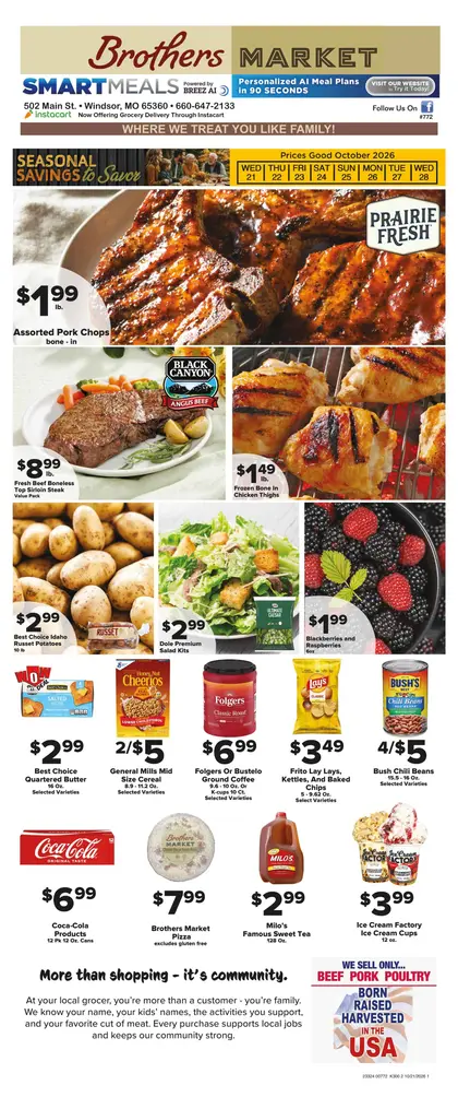 Brothers Market Weekly Ad