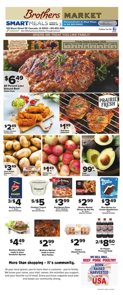 Brothers Market Weekly Ad