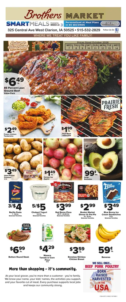 Brothers Market Weekly Ad
