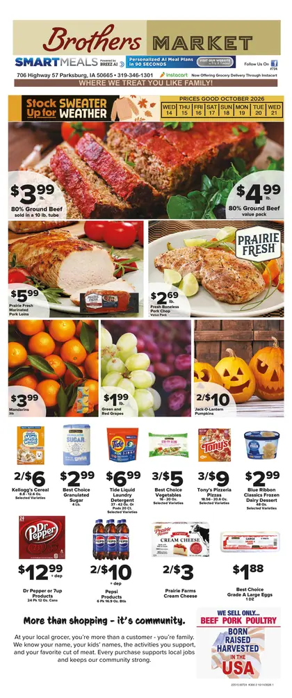 Brothers Market Weekly Ad
