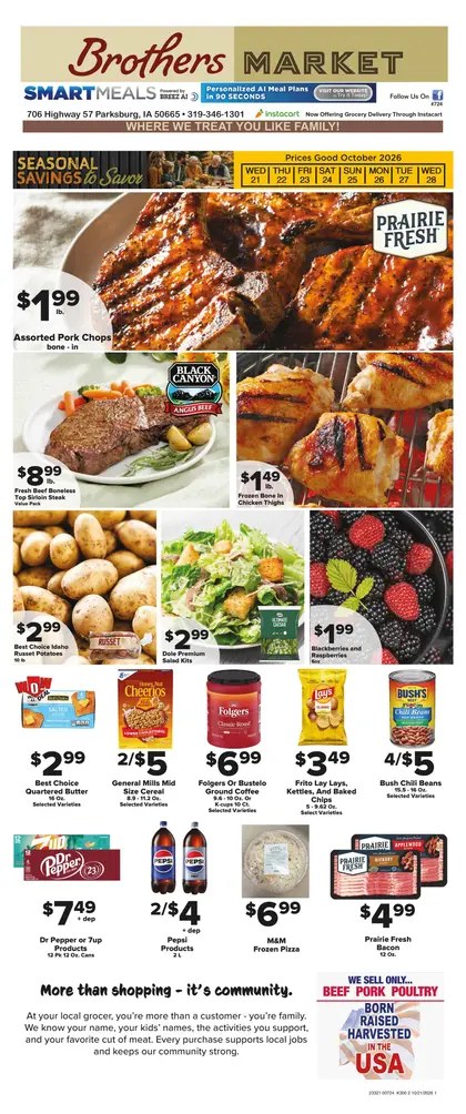 Brothers Market Weekly Ad