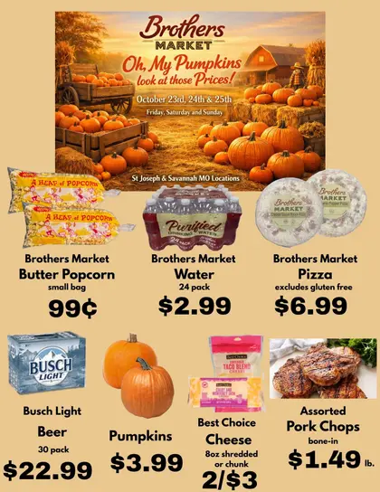 Brothers Market 3 Day Sale Weekly Ad