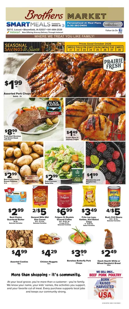 Brothers Market Weekly Ad