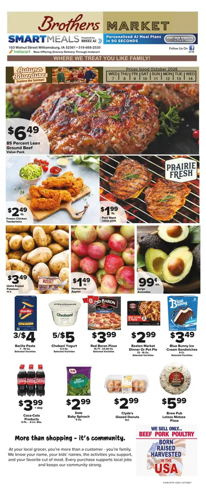 Brothers Market Weekly Ad