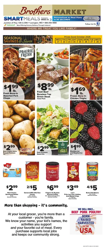 Brothers Market Weekly Ad