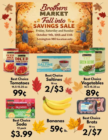 Brothers Market 3 Day Sale Weekly Ad